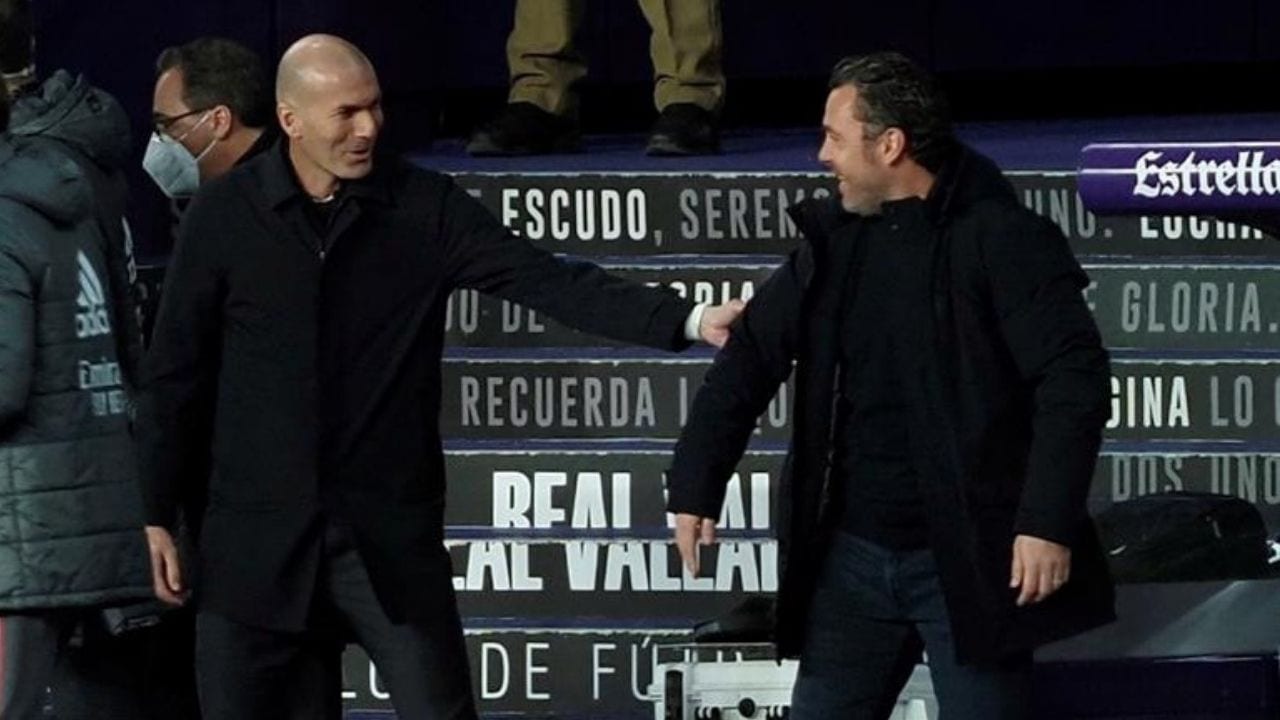 Zidane alegre por la victoria del Madrid pero dice que 'hay que seguir' porque falta 'mucho'