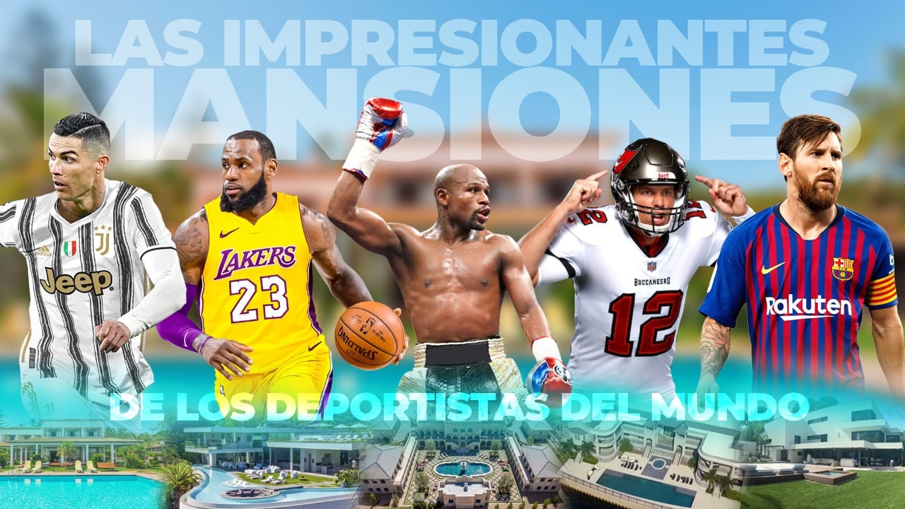 ¡Un lujo! Las mansiones más impresionantes de los deportistas del mundo