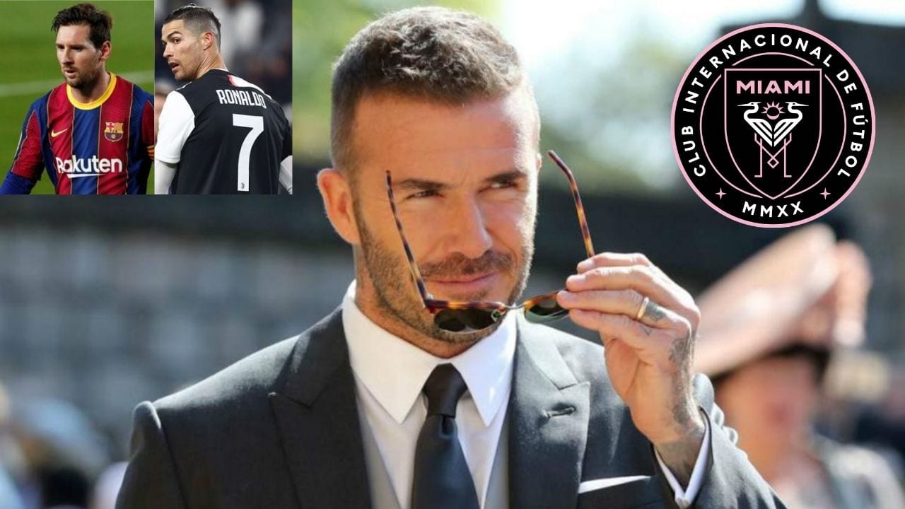 'Queremos traer a Messi y a Cristiano': Beckham desea tener a los dos cracks en Miami
