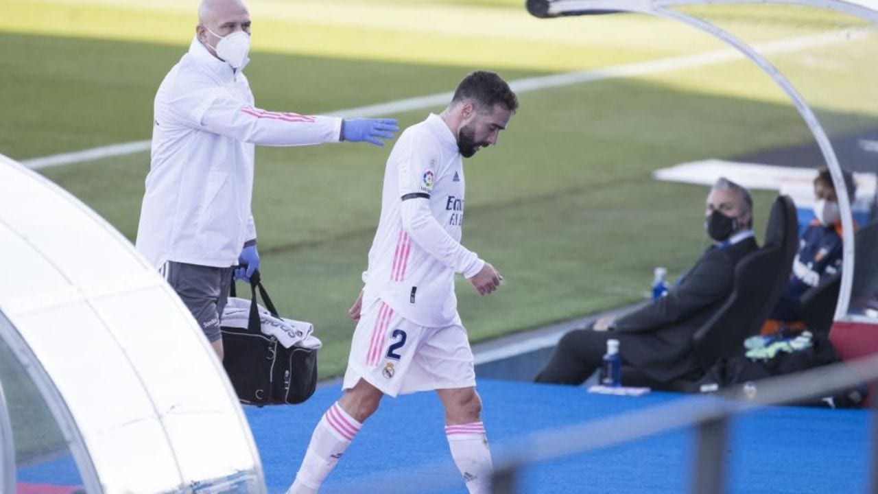 ¡Otra recaída! Real Madrid confirma una nueva lesión de Dani Carvajal