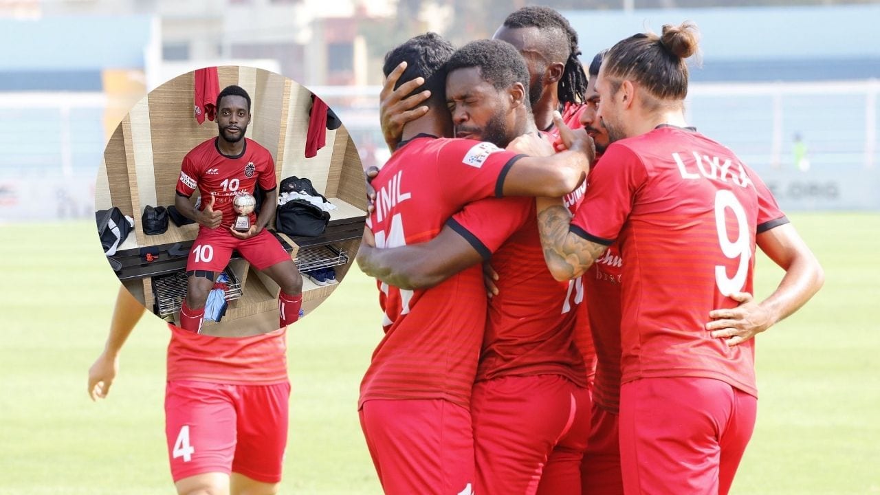 Clayvin Zúniga anota gol y es elegido MVP en la liga de la India