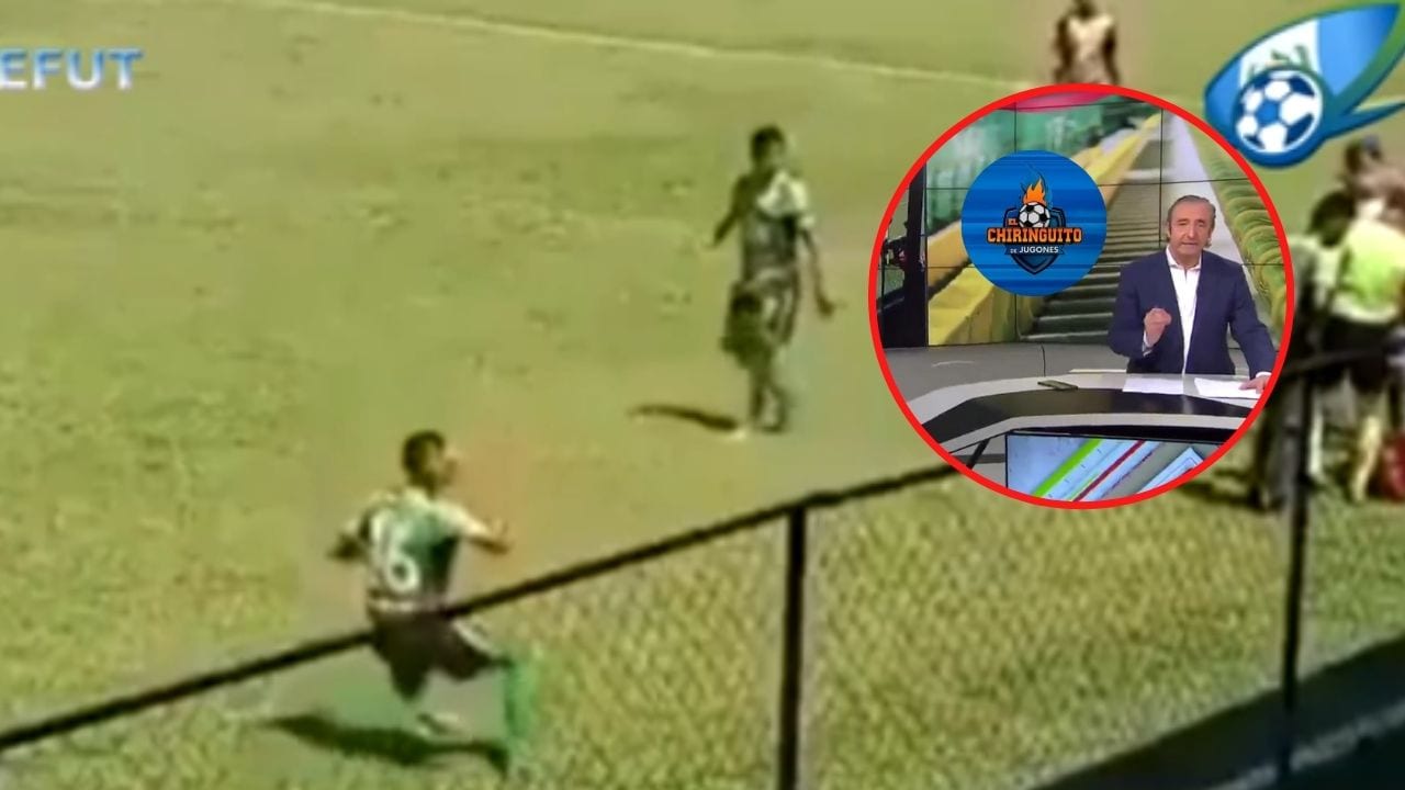 Viral: Difunden imágenes de futbolista guatemalteco fingiendo una agresión