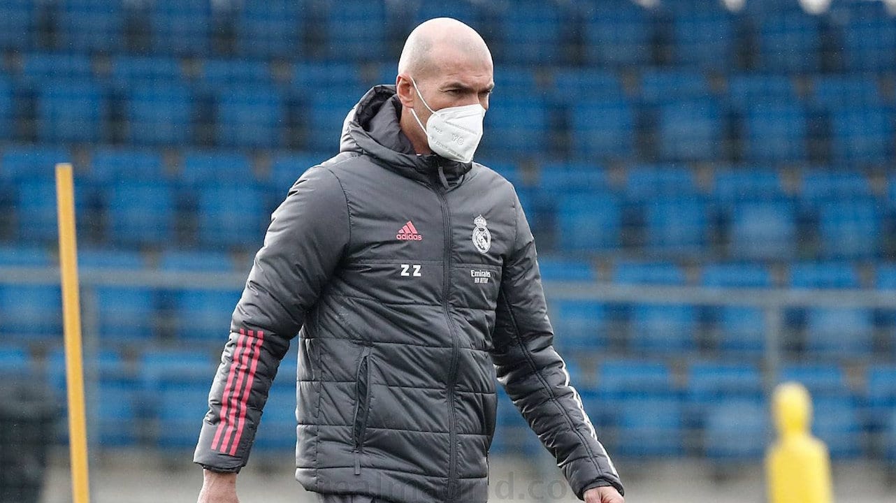 Zidane vence el covid-19 y se reincorpora a los entrenamientos del Real Madrid