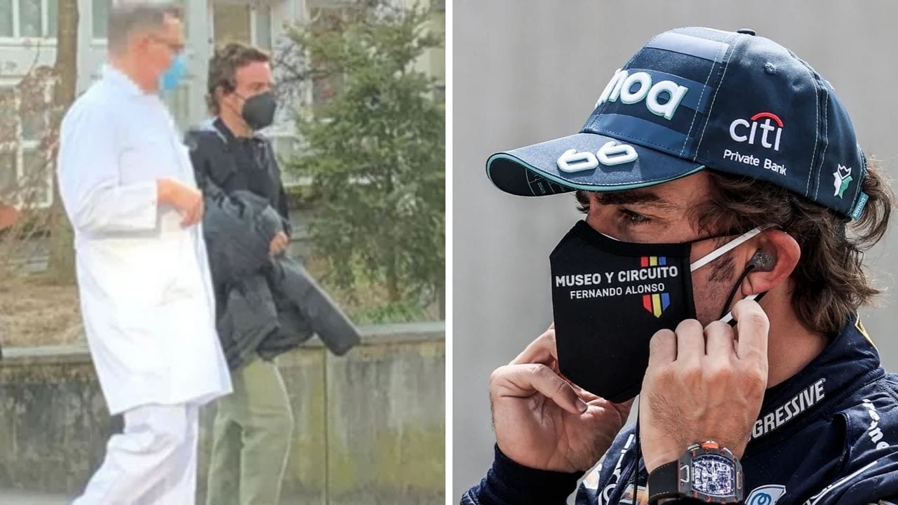 Fernando Alonso recibe el alta y abandona el hospital de Berna