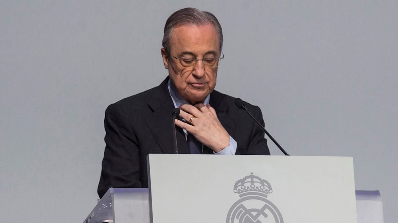 Presidente del Real Madrid, Florentino Pérez, positivo por covid-19