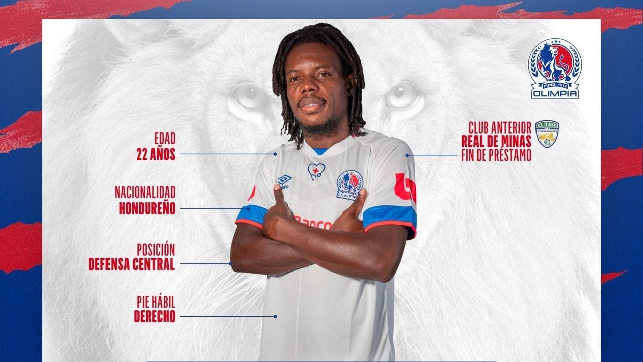 José García regresa al Olimpia tras estar a préstamo en Real de Minas