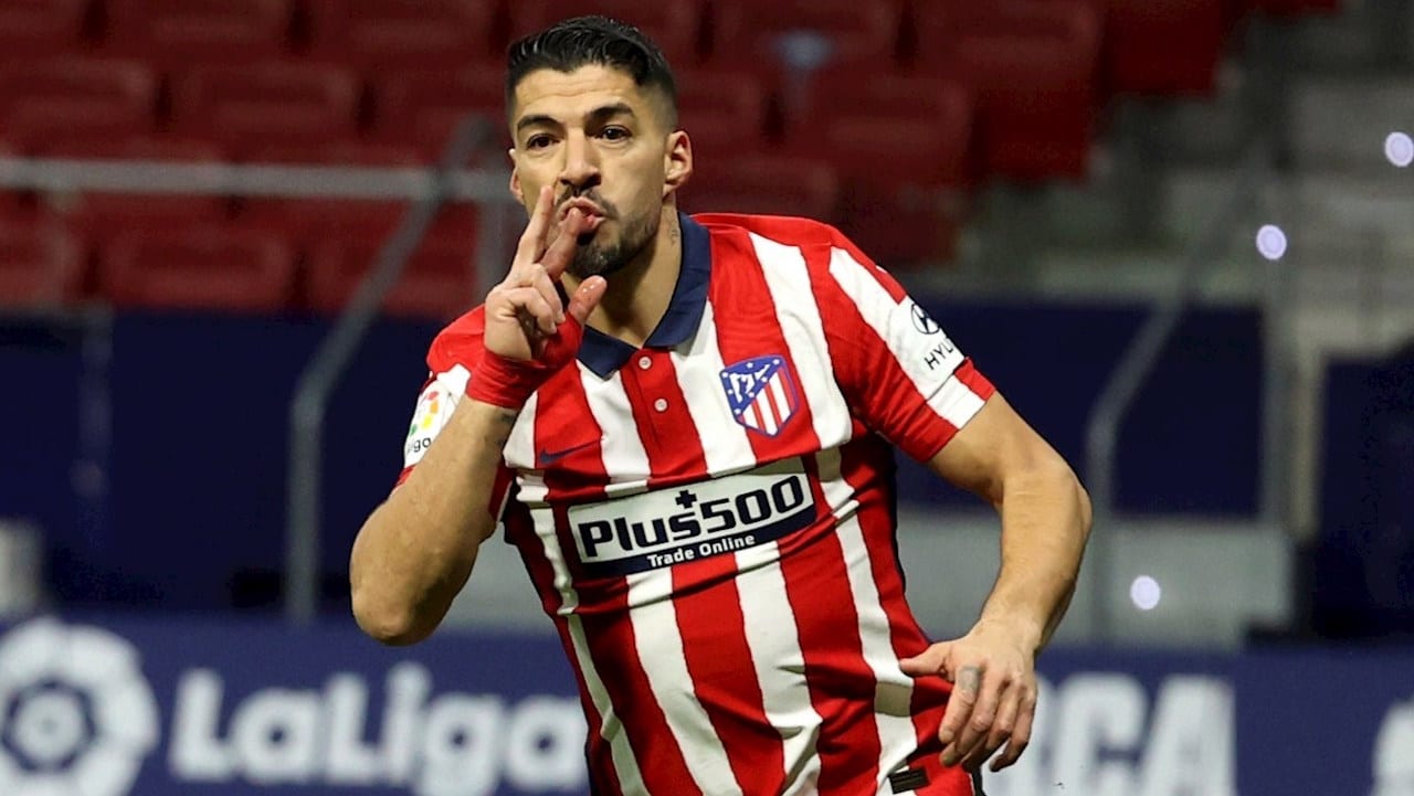 Luis Suárez lidera la tabla de goleadores en LaLiga