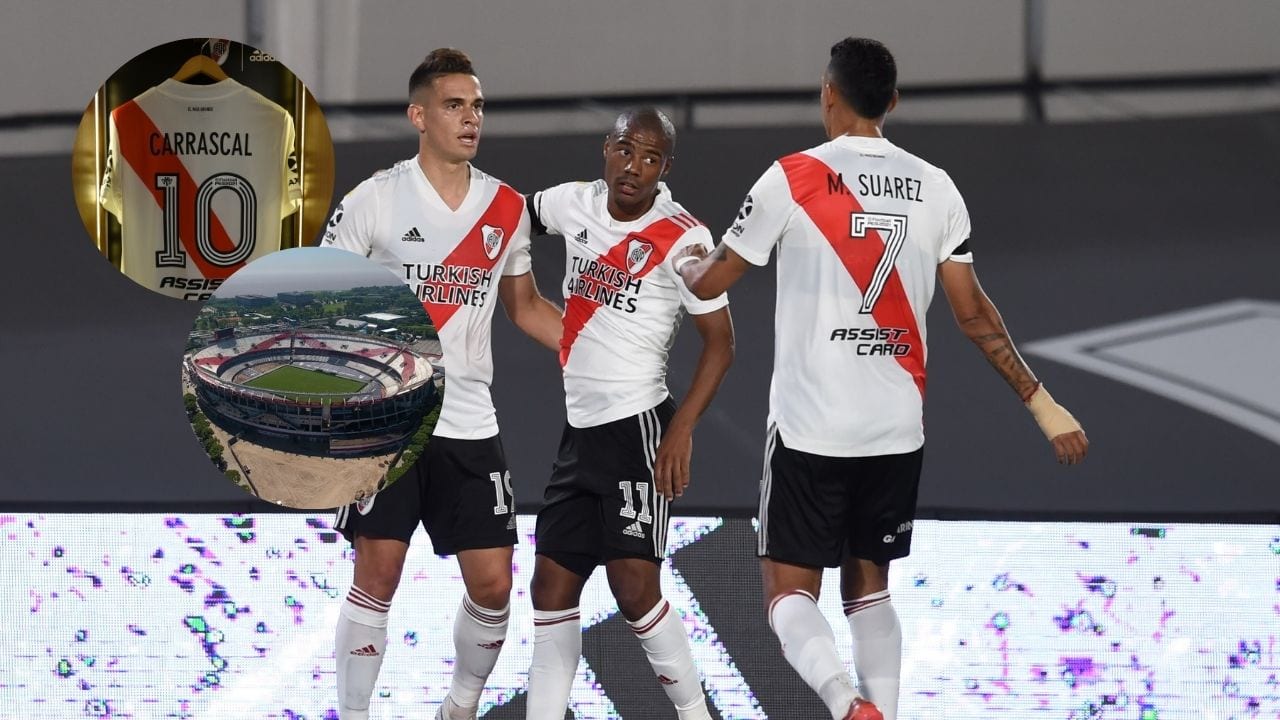 River Plate estrena su nuevo campo con sus dos nuevas joyas: Carrascal y Palavecino
