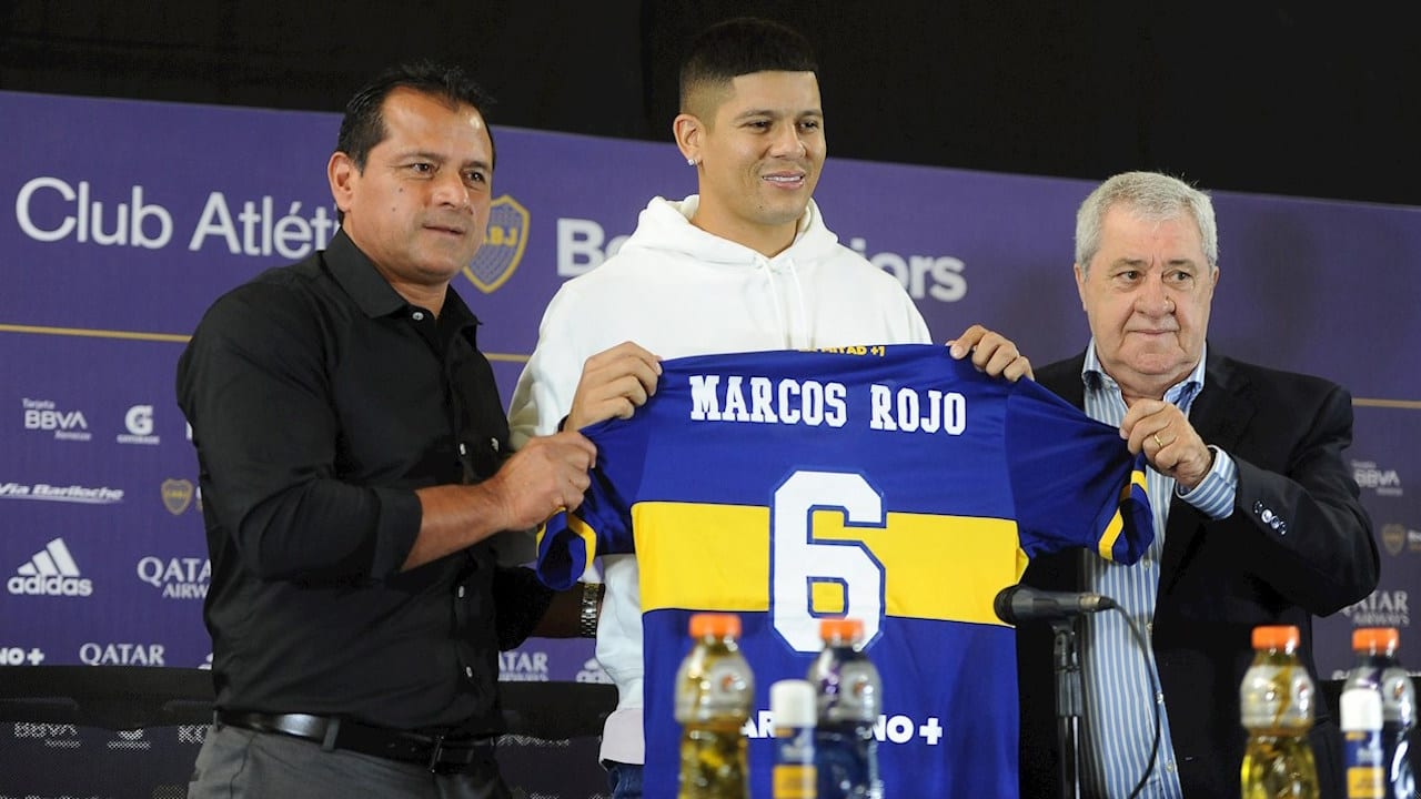 "El sueño de todos es ganar la Libertadores", dice Marcos Rojo al fichar por Boca