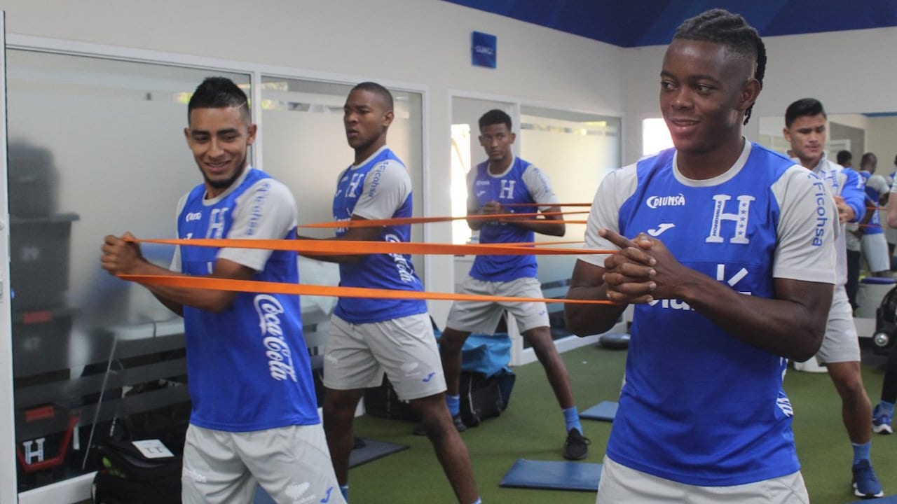La Sub-23 de Honduras sigue con su preparación de cara al Preolímpico de Concacaf