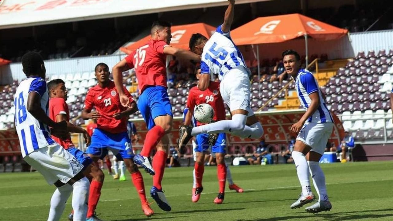 Sub-23 de Honduras deja escapar el triunfo y cierra gira con nuevo empate ante Costa Rica