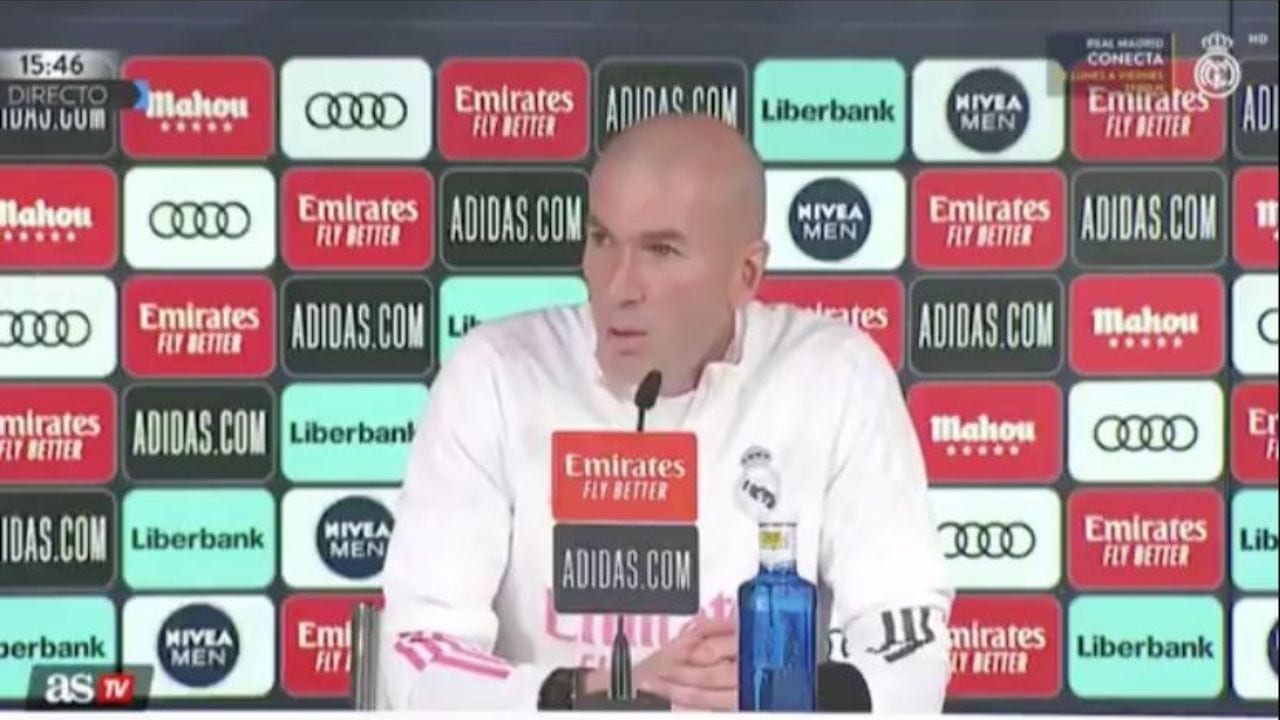 Zidane explota contra un periodista: Me dices todos los días que estoy fuera