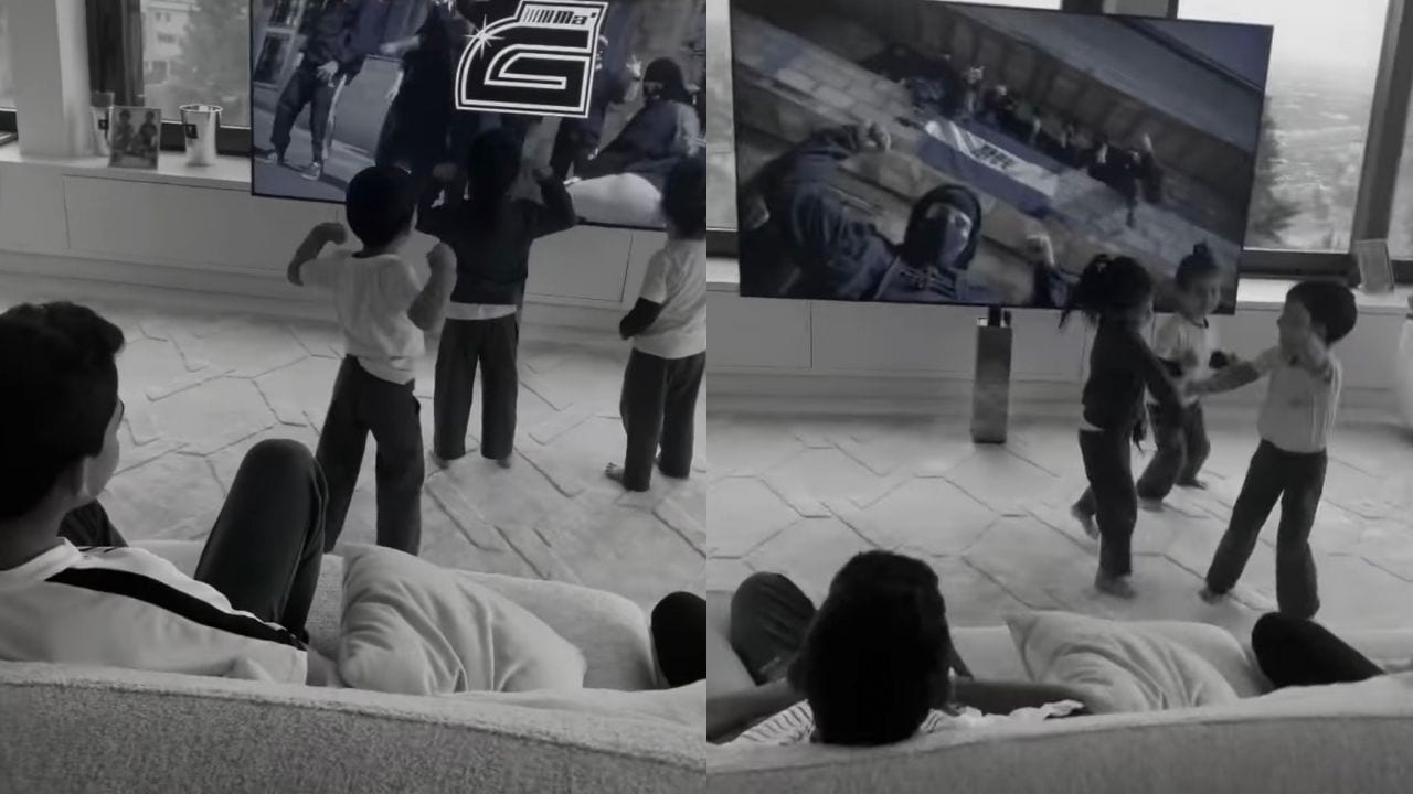 El video viral de los hijos de Cristiano celebrando su último logro