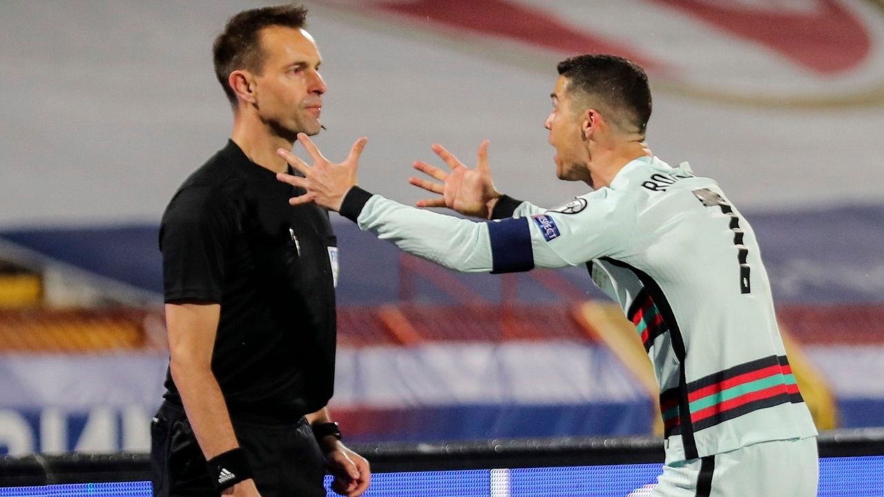 Cristiano Ronaldo en riesgo de ser sancionado por la FIFA tras ataque de furia en partido eliminatorio
