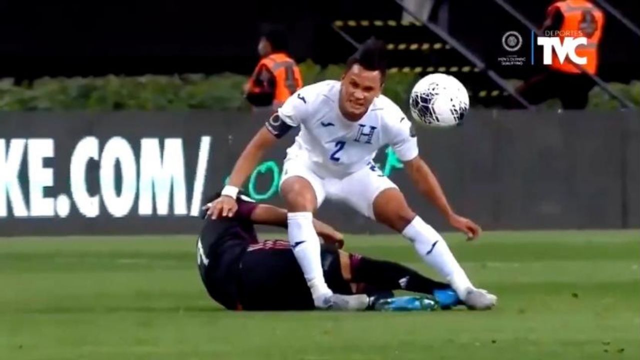 La terrible lesión de Denil Maldonado en la final del preolímpico ante México