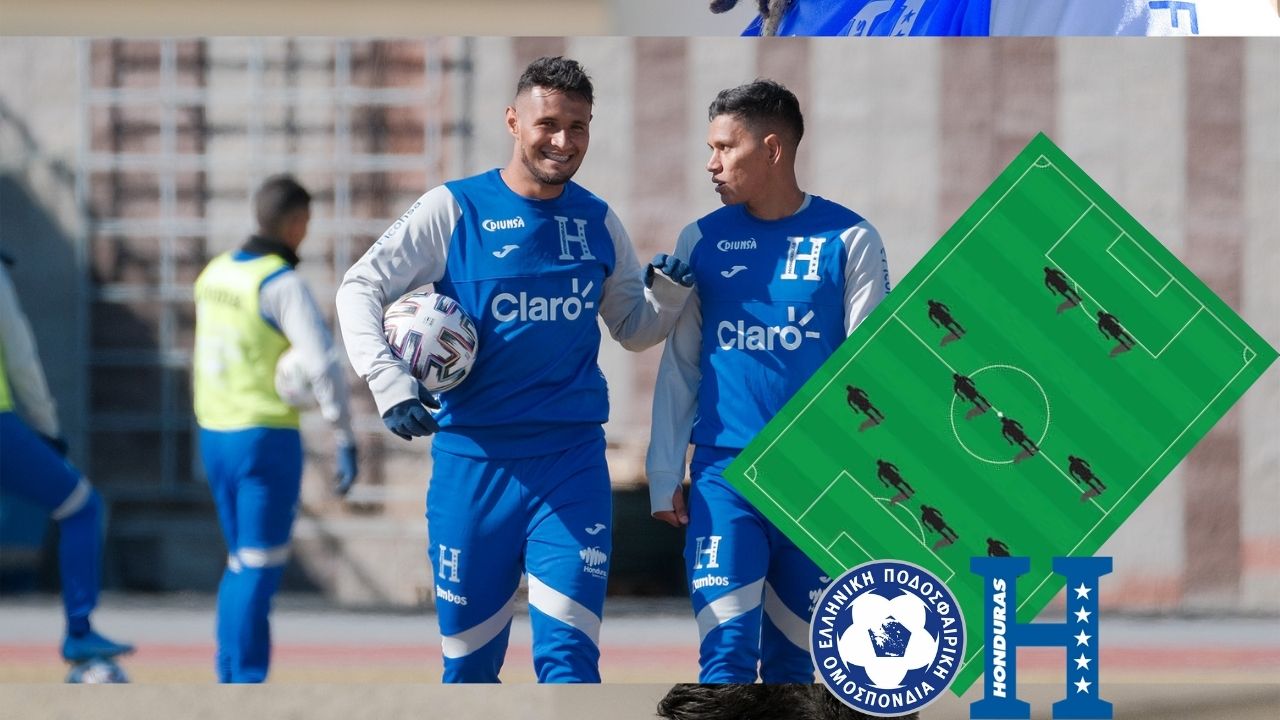 El posible 11 de la Selección nacional de Honduras para el partido ante Grecia