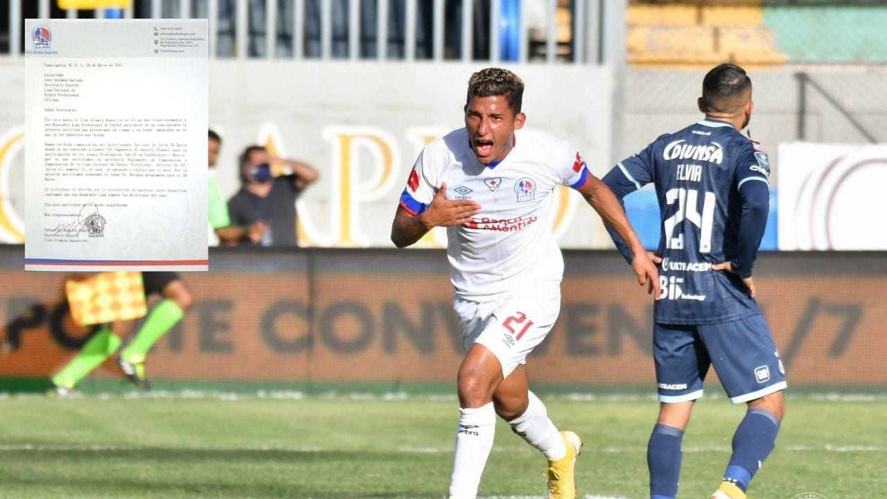 Olimpia solicita suspensión del juego ante Motagua por la jornada 9