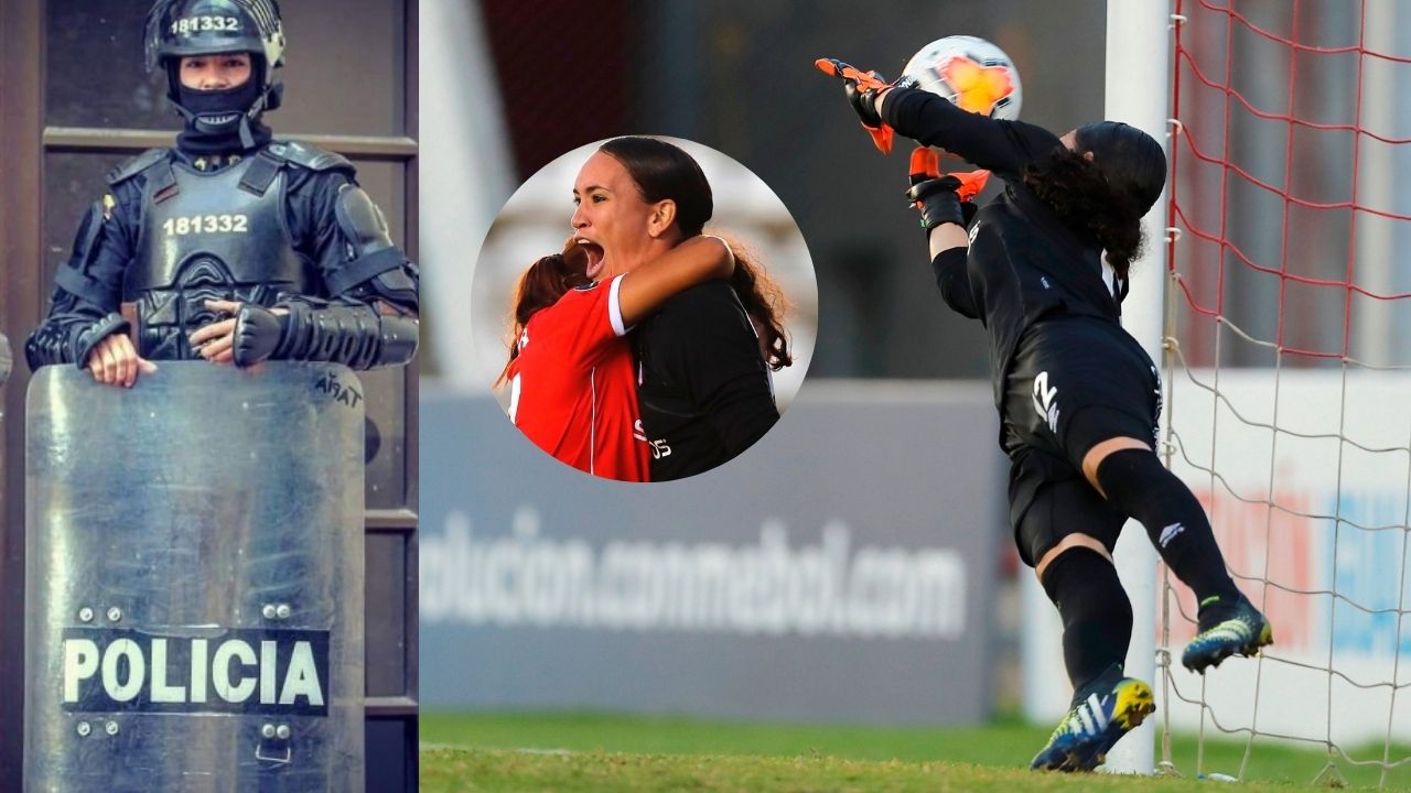 ¡La Mujer Maravilla! Luz Tapia es una heroína, pasó de policía a la final de la Copa Libertadores
