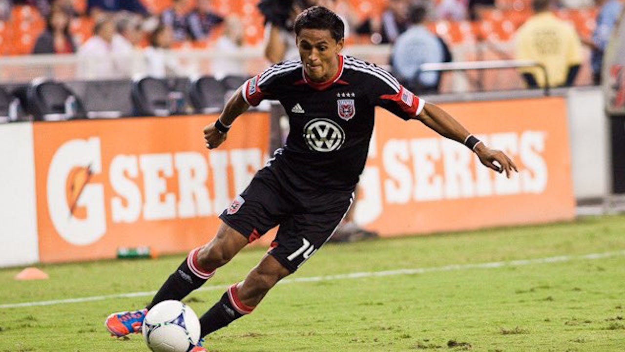 Andy Nájar disputó sus primeros minutos con el DC United