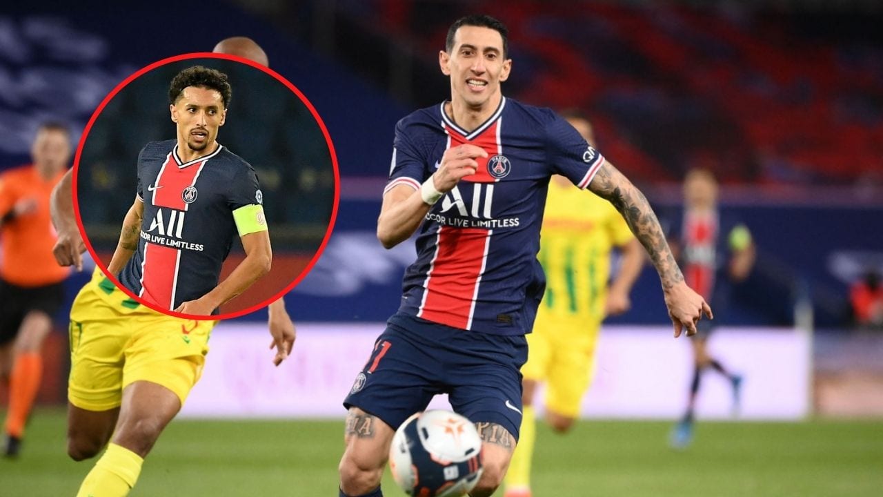 Video: Ángel Di María abandonó el partido del PSG por un robo y secuestro de un familiar en su domicilio