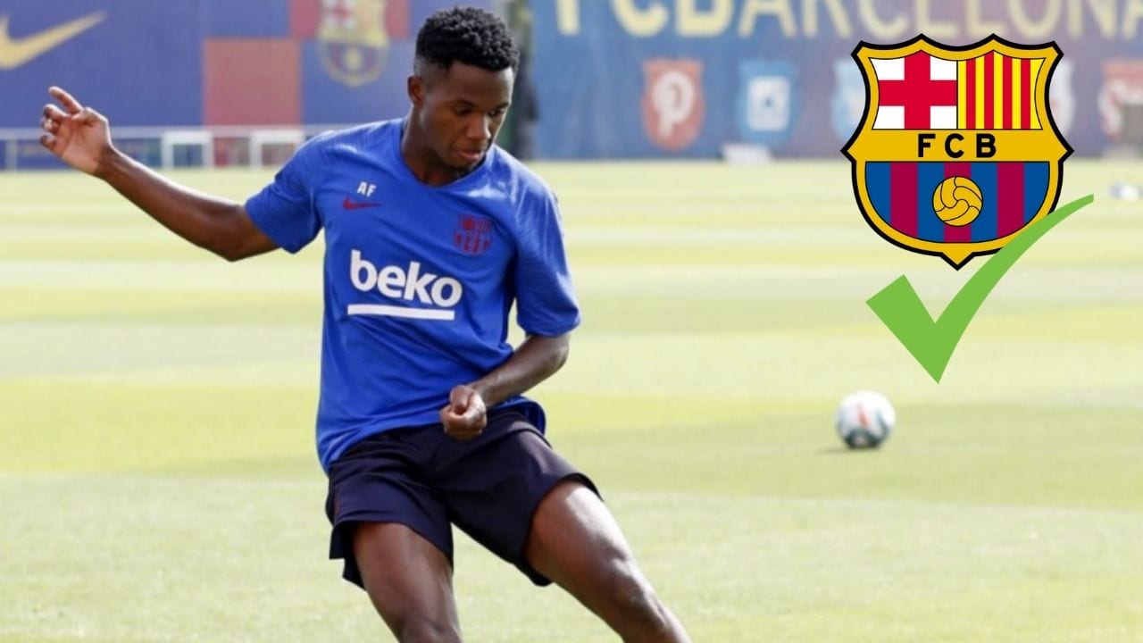 Ya hay fecha para el regreso de Ansu Fati con el Barcelona