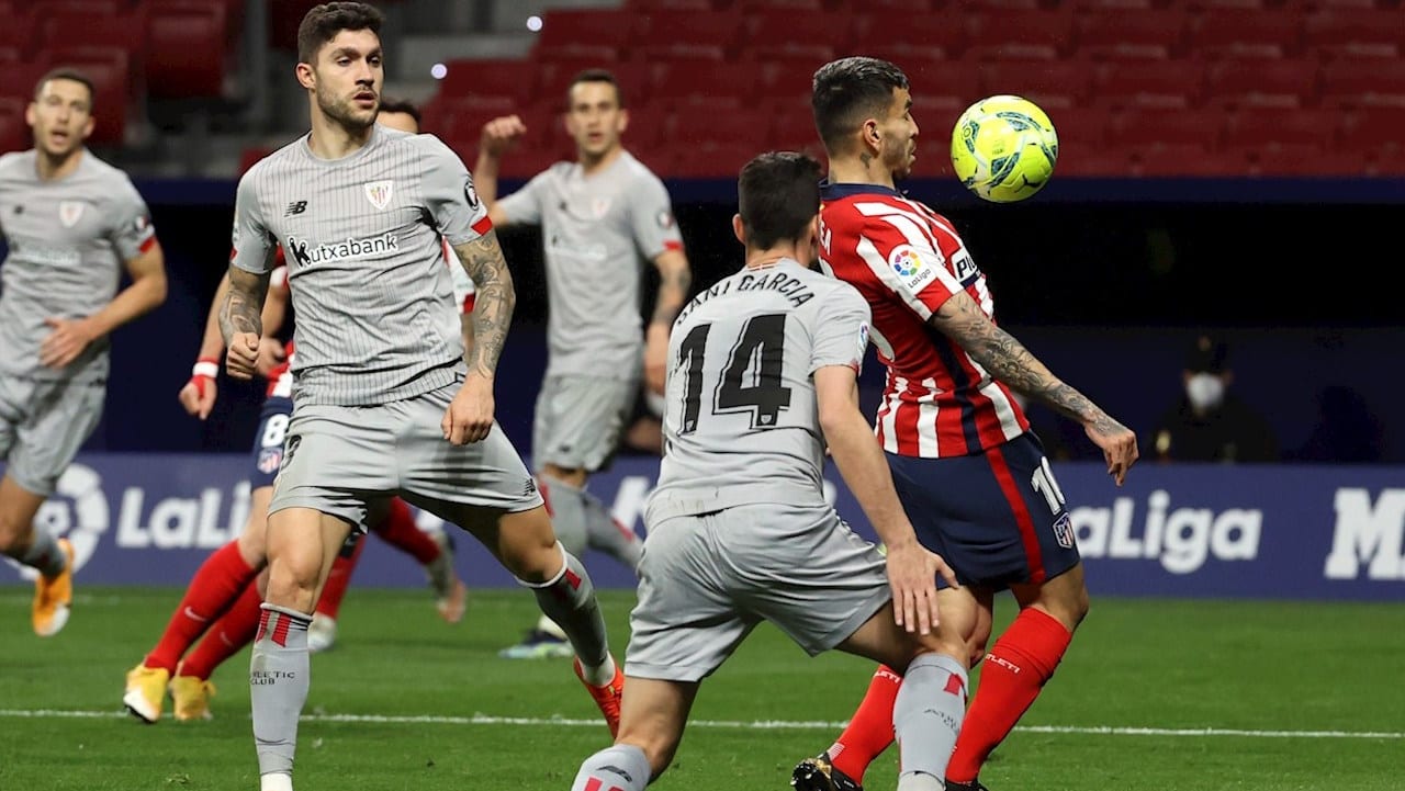 Atlético de Madrid amplía su liderato en la tabla tras remontar al Athetic Bilbao