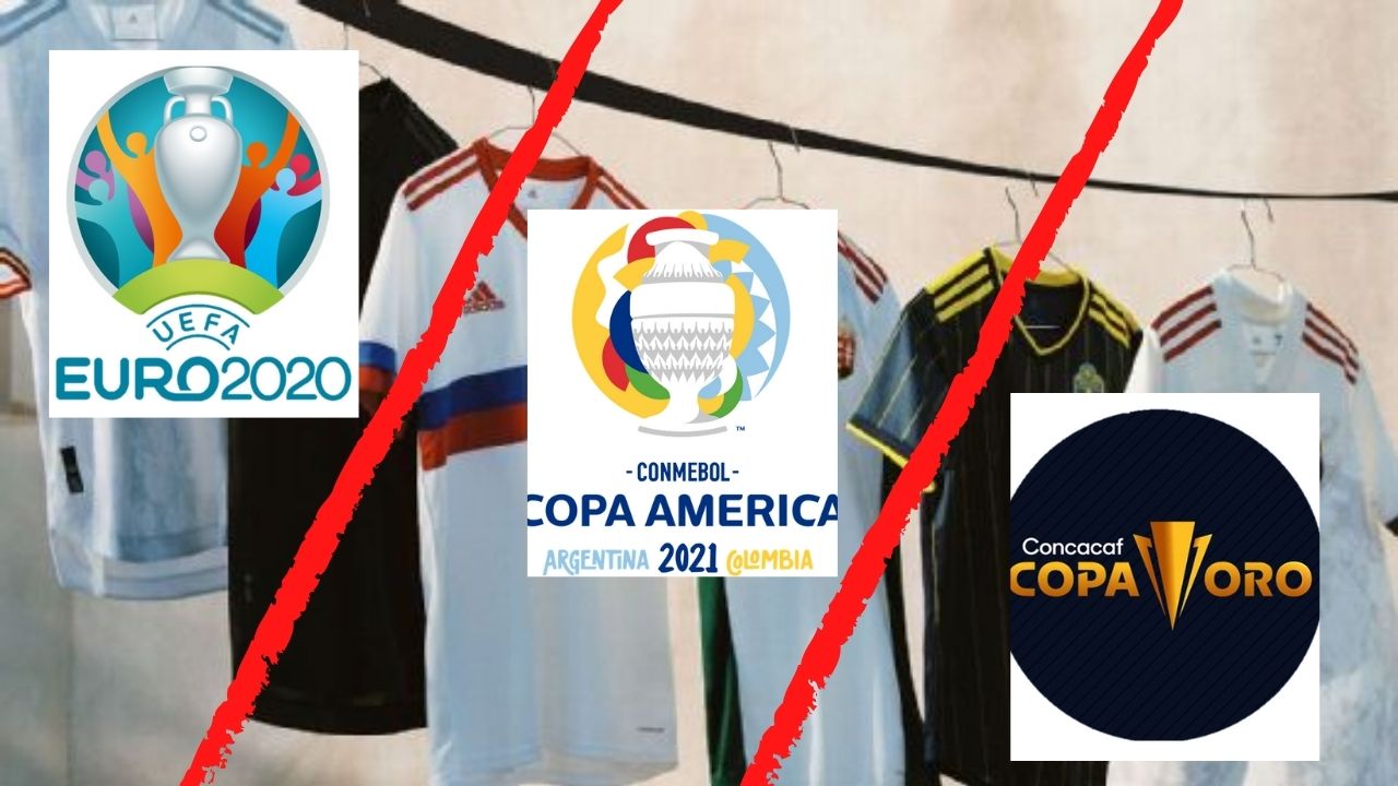 Galería: Mira las nuevas camisetas de la Euro, Copa América y Copa Oro que utilizarán las selecciones