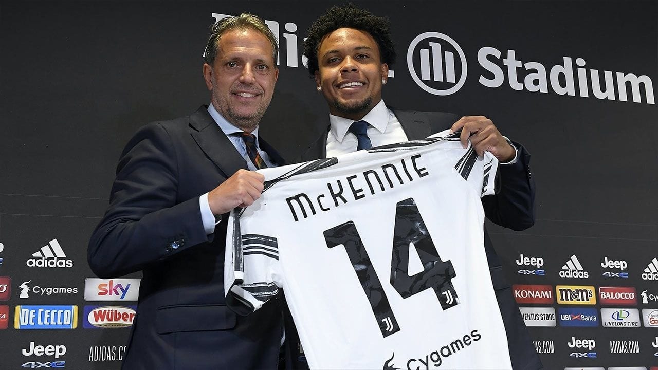 Juventus se queda en definitiva al estadounidense McKennie