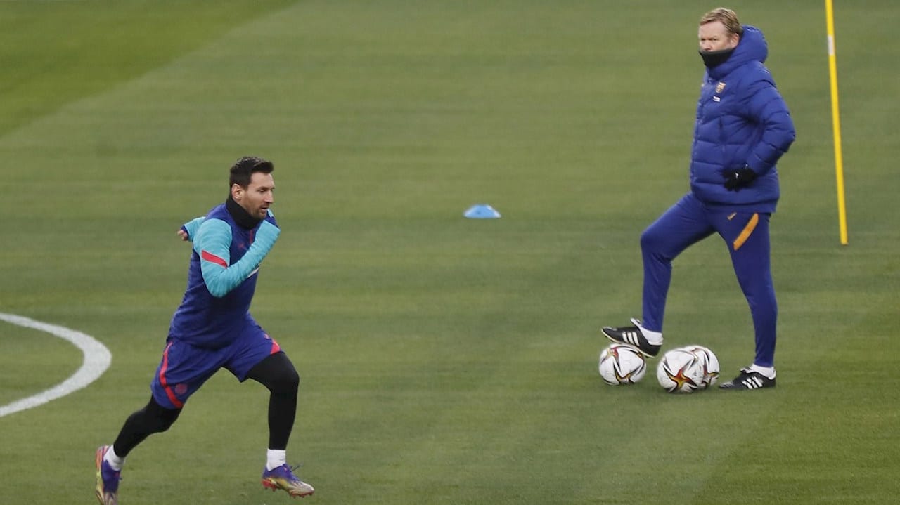 Ronald Koeman: "Laporta tiene un pasado con Messi que puede ser positivo"