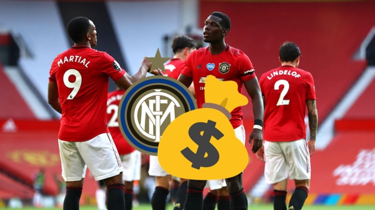 Manchester United podría cobrar deudas llevándose a dos estrellas del Inter