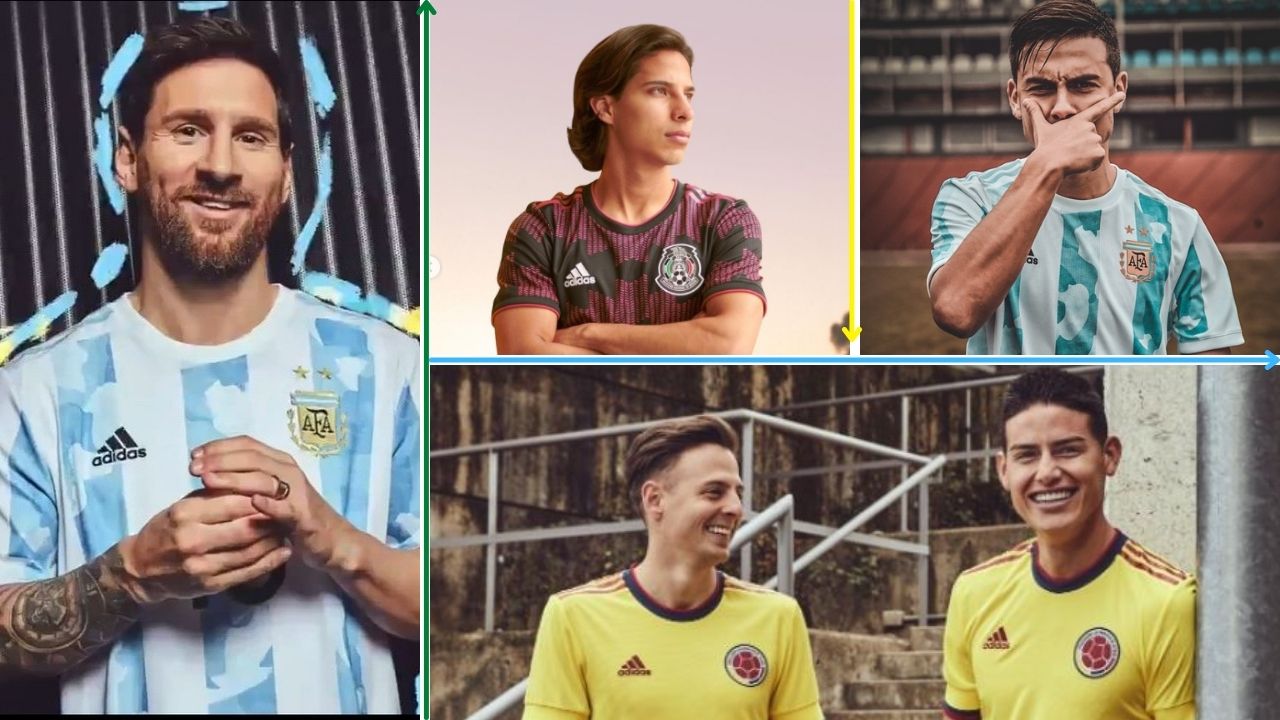 ¡Estrenos! Mira las nuevas camisetas de Argentina y Colombia para la Copa América, México se une la fiesta