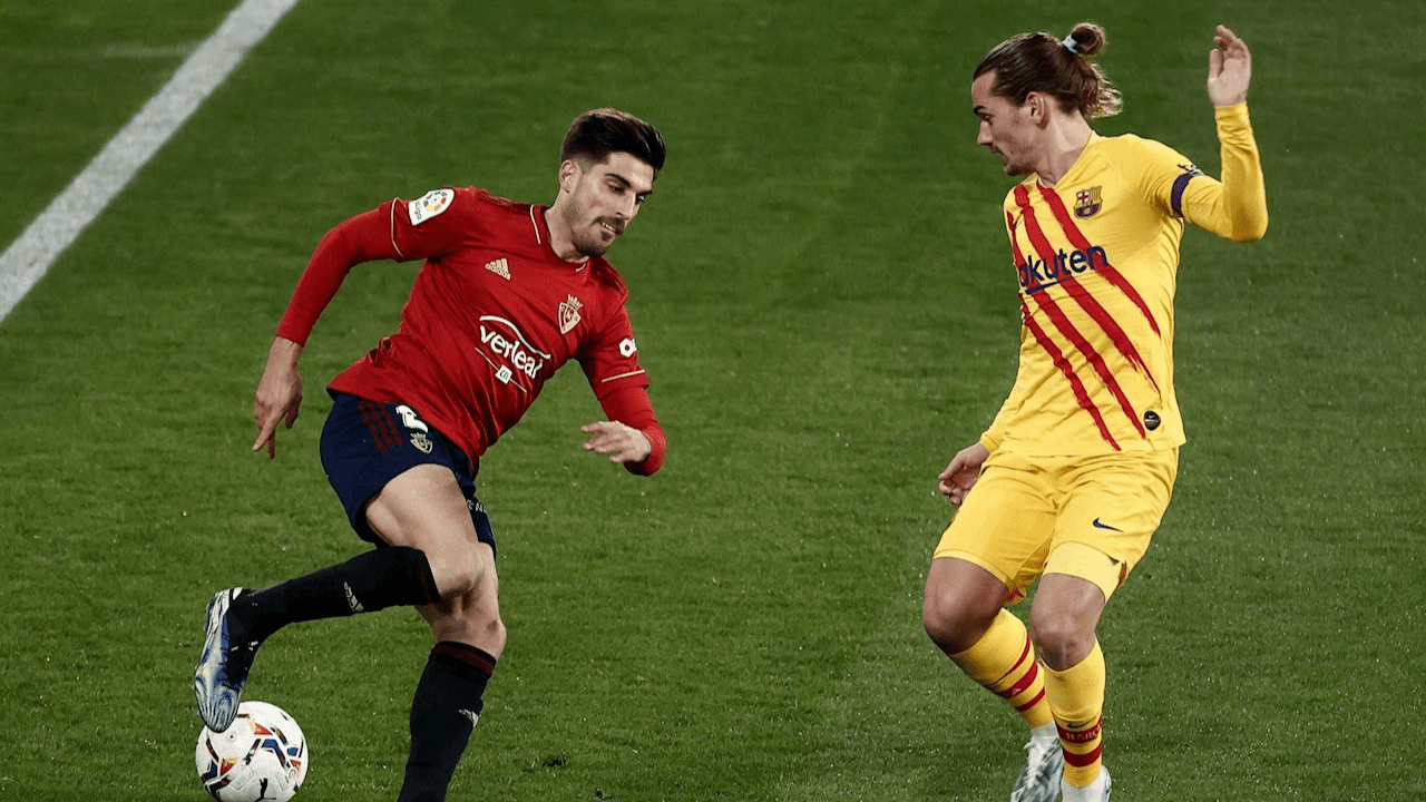 Barcelona vence al Osasuna y comienza a inquietar a los equipos madrileños en La Liga