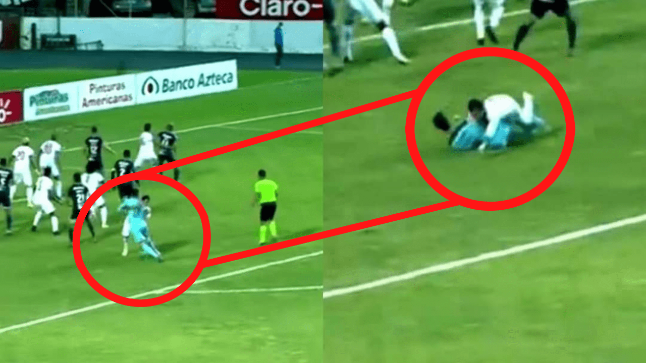 ¿Penal o no? El árbitro mexicano Armando Archundia fue consultado sobre la jugada de Rougier y esto dijo