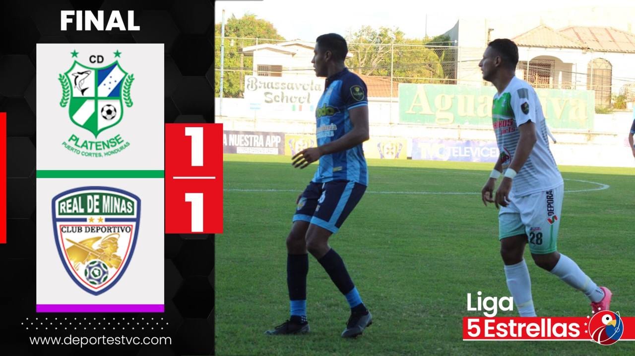 Real de Minas le arranca el empate a Platense en los últimos minutos del partido