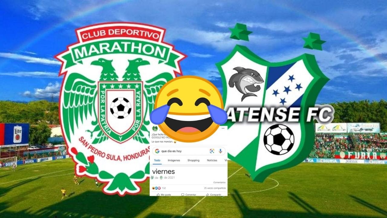 La burla de los aficionados del Platense al Marathón por la goleada en el Excélsior