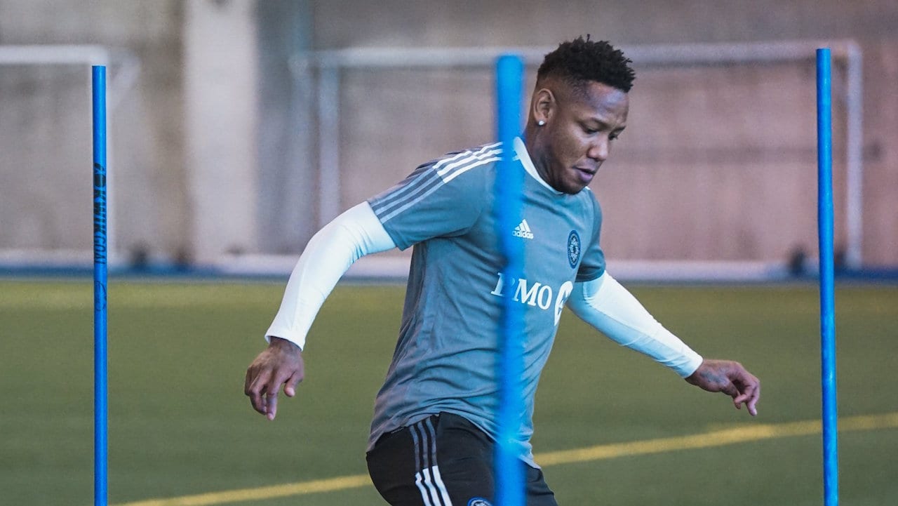 'Bienvenido a tu casa', Romell Quioto se integra a los trabajos del Montréal