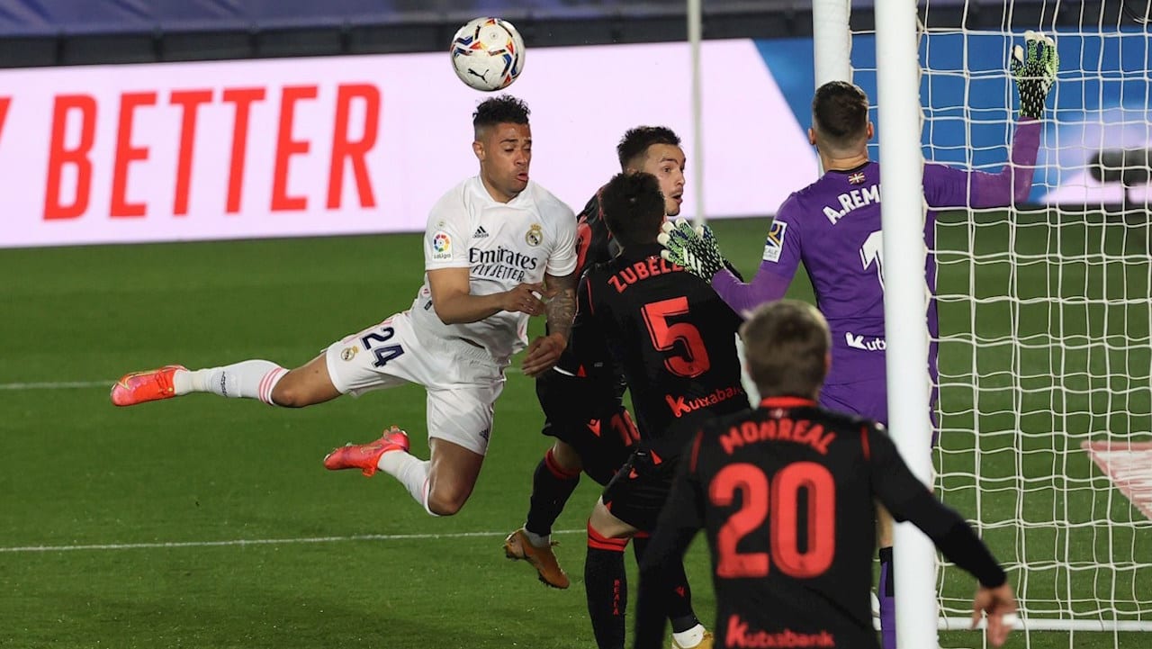 Vinicius salva un punto para el Real Madrid ante el Real Sociedad