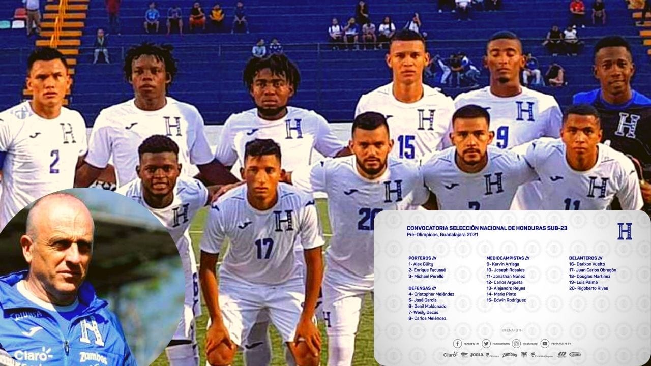 Oficial: Los 20 guerreros catrachos convocados al Preolímpico 2021