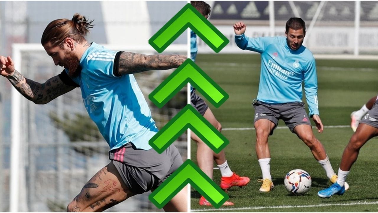 Real Madrid: Ramos y Hazard siguen aumentando el ritmo y apuntan para Champions