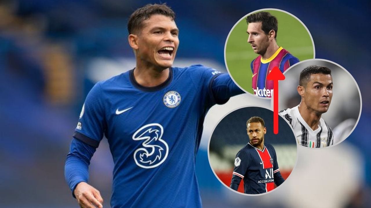 Top 10: Thiago Silva armó su listado con los 10 delanteros más difíciles que ha enfrentado