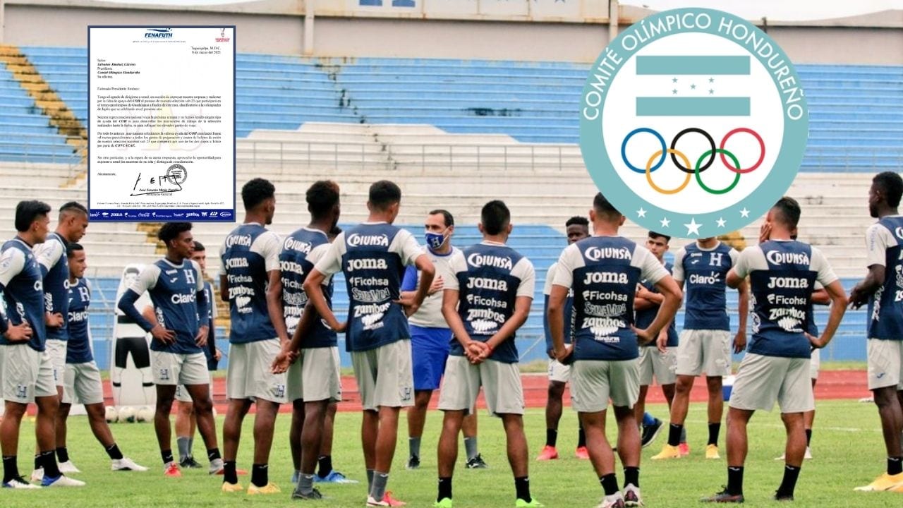 Fenafuth solicita ayuda al Comité Olímpico Hondureño para la Selección Sub-23