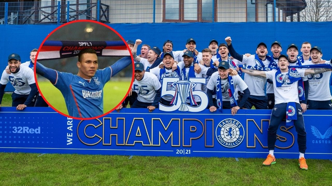 Glasgow Rangers, exequipo de Arnold Peralta, se corona campeón de Escocia tras 10 años de sequía