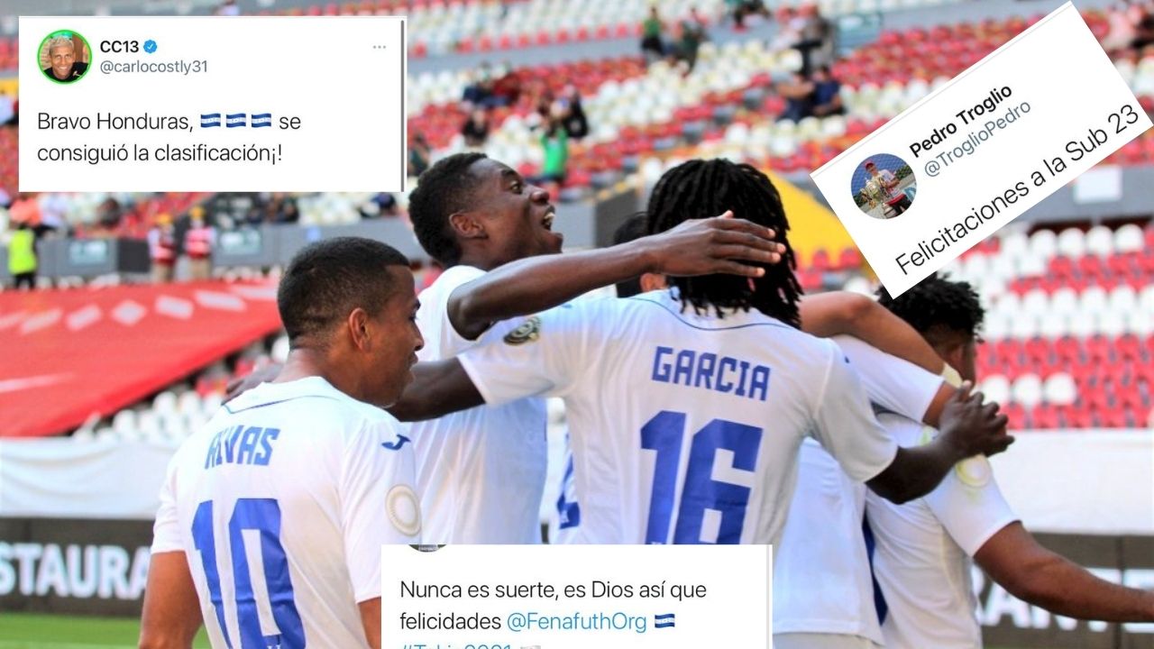 Las reacciones de jugadores, entrenadores y periodistas hondureños tras el pase a los Juegos Olímpicos