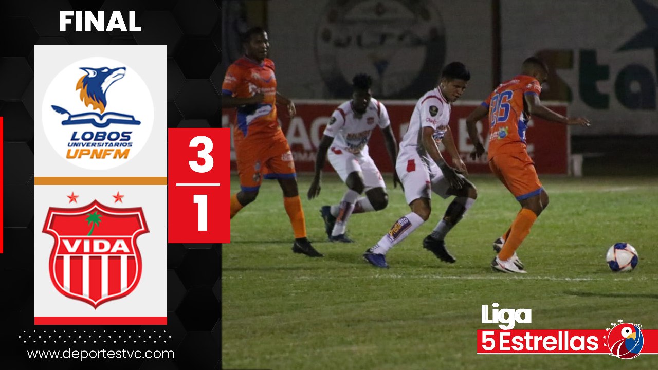Lobos saca las garras y vence al Vida en Danlí para clasificar a Liguilla