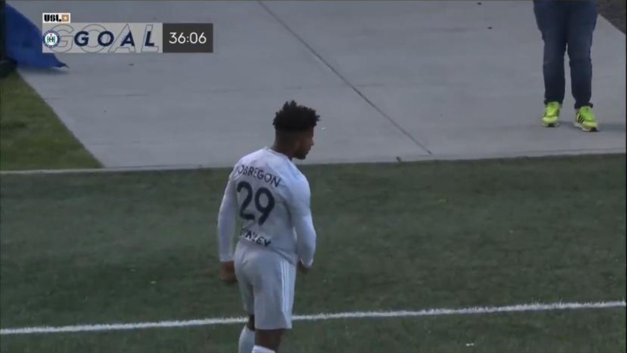 Juan Carlos Obregón anota en debut con su nuevo equipo en Estados Unidos