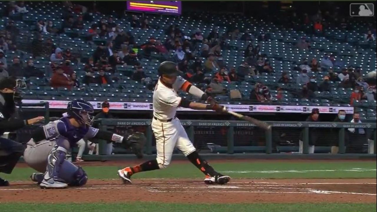 Mauricio Dubón destacó en triunfo de los Giants y tuvo su séptimo hit de la temporada