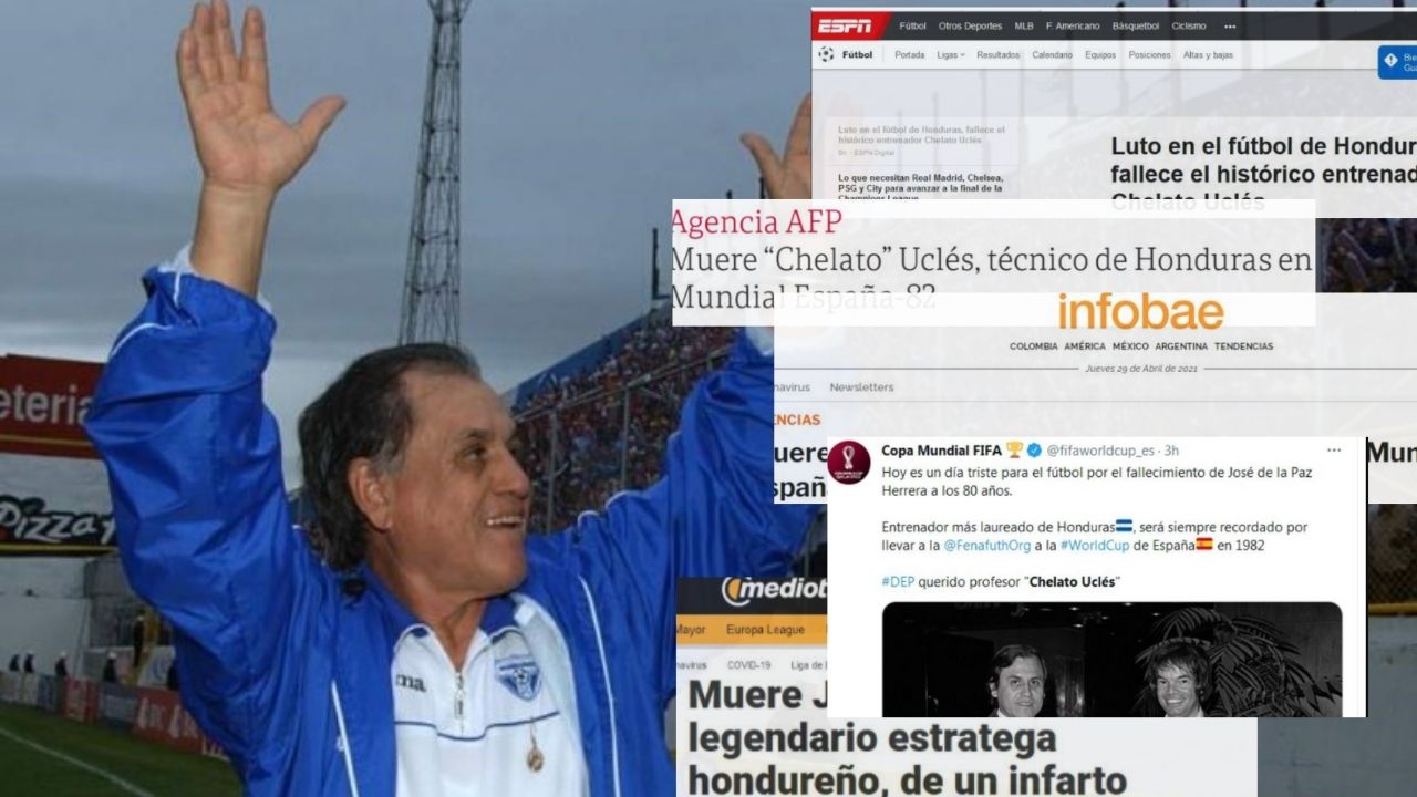 Así reaccionó la prensa internacional tras la muerte de Chelato Uclés