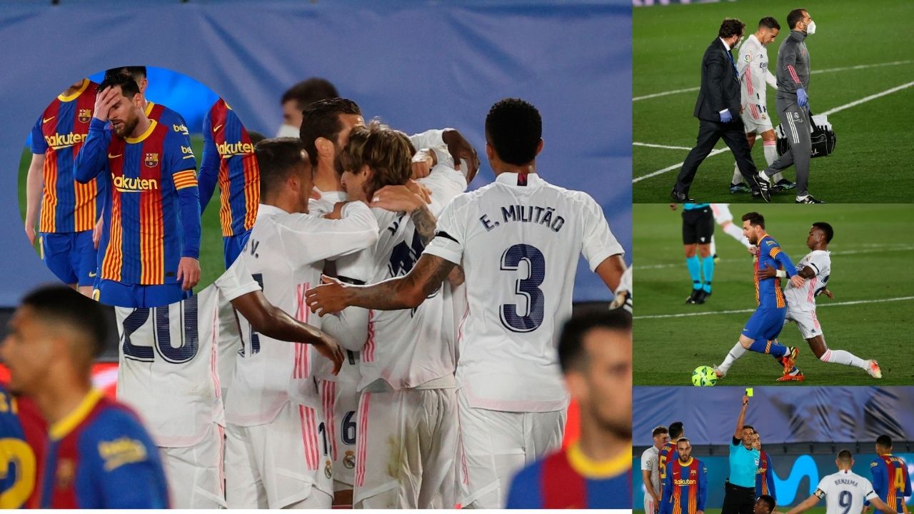 Lluvia, goles, lesionados, estadísticas... Todo lo que ha dejado el Clásico español
