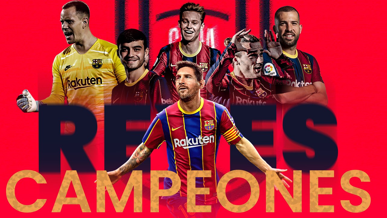 ¡Rey de Reyes! Barcelona golea al Athletic y es el nuevo campeón de la Copa del Rey