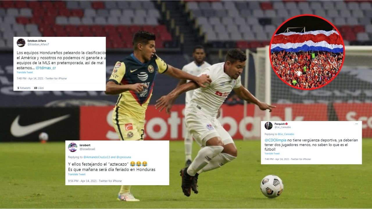 Así reaccionaron los aficionados ticos tras el triunfo del Olimpia en el Azteca
